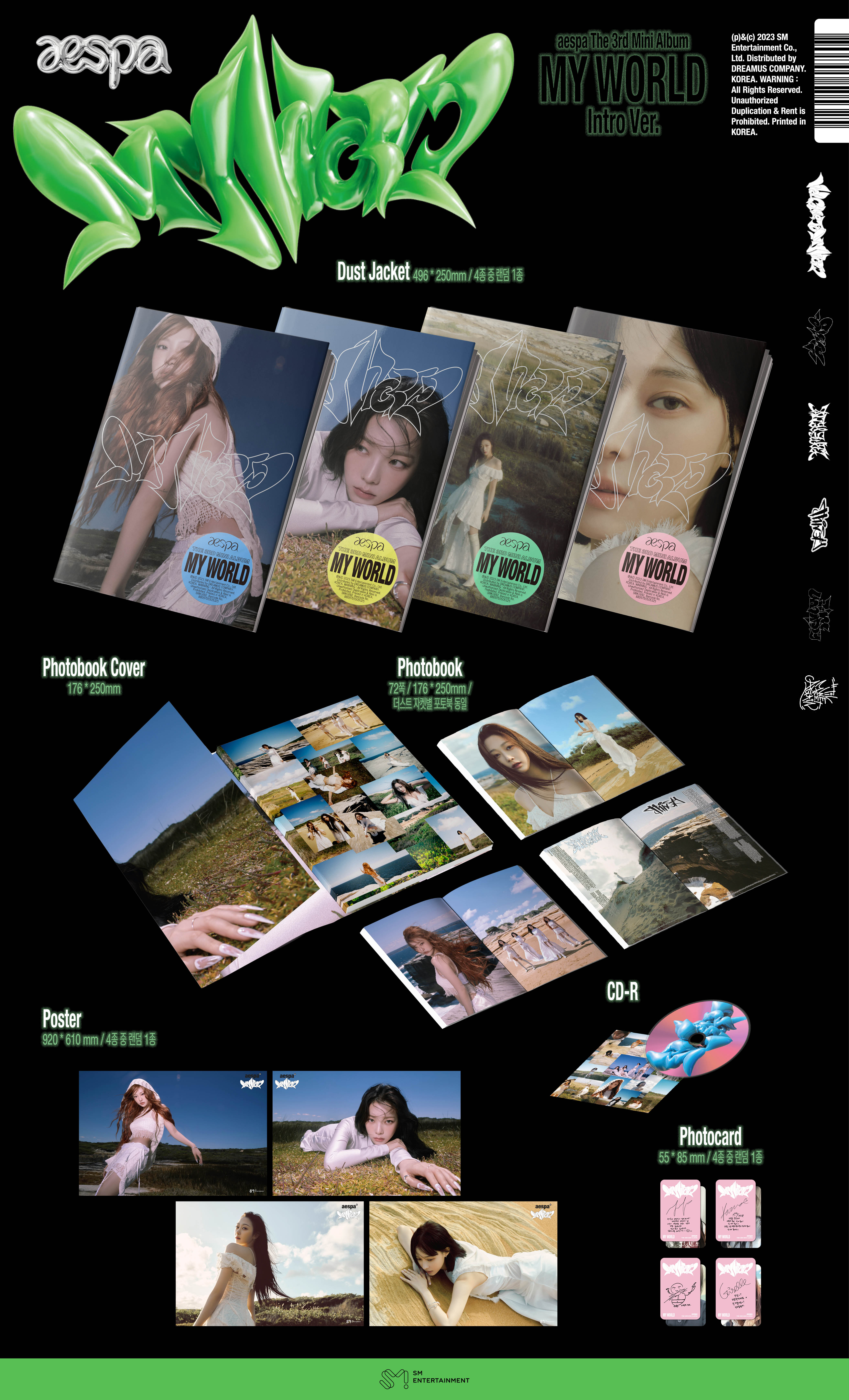 BANDINA LUCKY DRAW EVENT] aespa - The 3rd Mini Album [MY